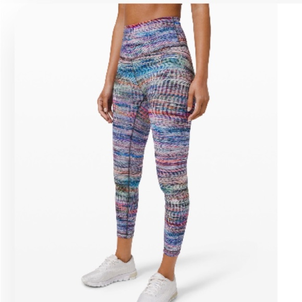Lululemon Wunder Train High Rise Tight 25” Size 6